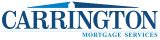 A blue and white logo for the prince mortgage company.