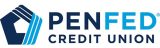 A logo of penfed credit union